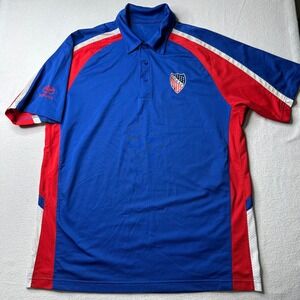 Toyota LULAC Embroidered Polo Shirt Blue Red White Men's‎ Large